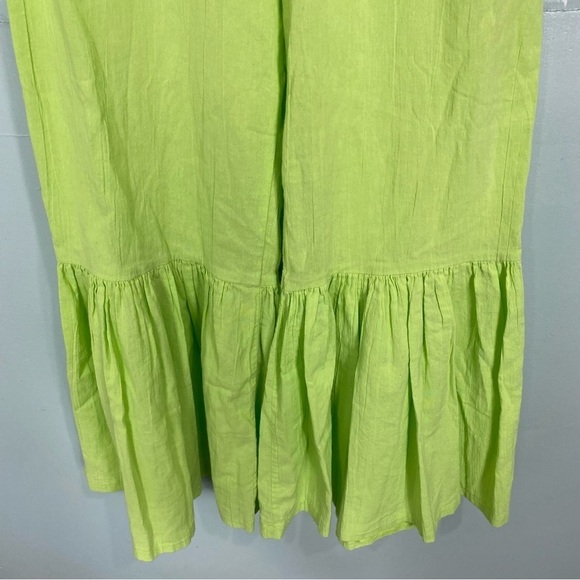 Tach Clothing Green Bell Wide Leg Flare Pants‎ Sz Small - Picture 3 of 9